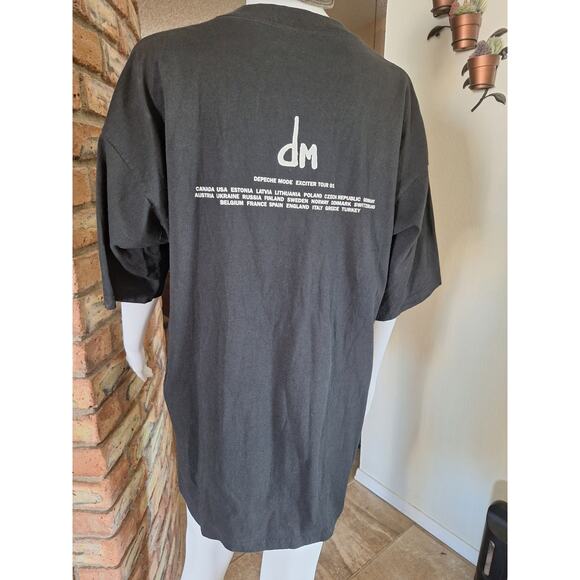 Depeche Mode Exciter Tour 2001 Concert Tee XL – Big! Tag Vintage Band Shirt - Picture 6 of 9
